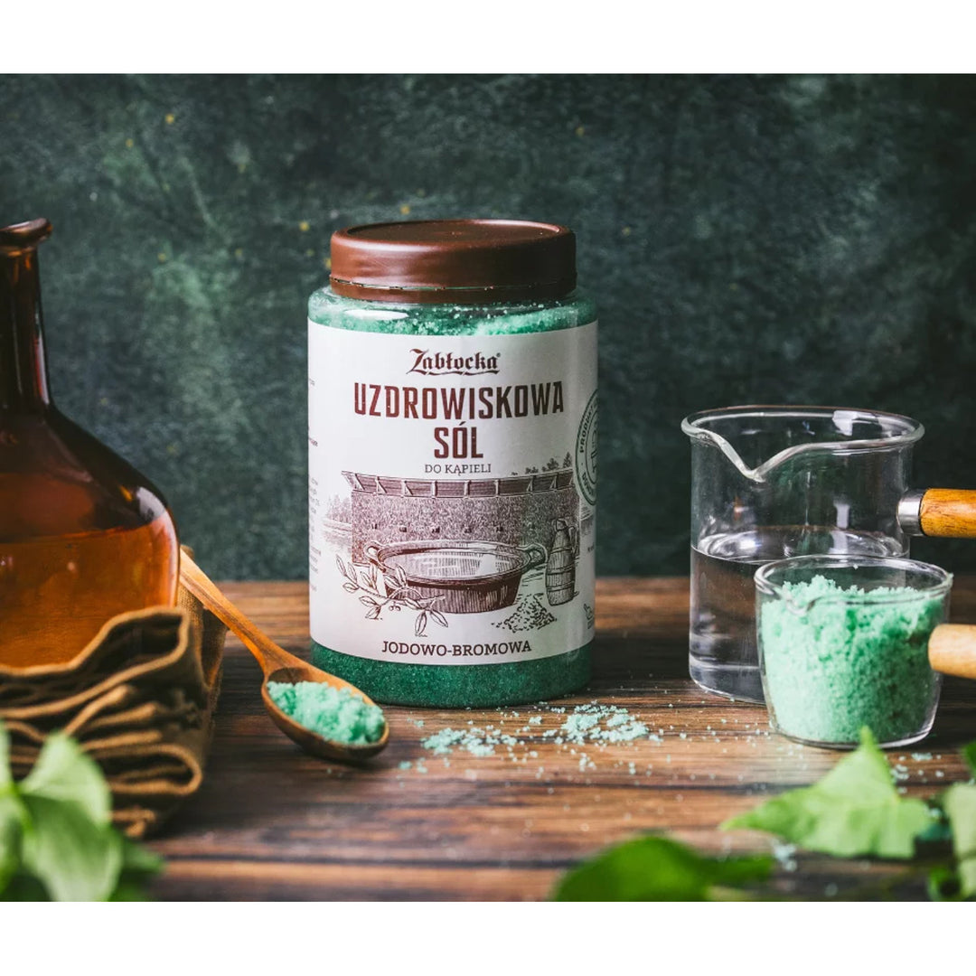 Sel de spa Zablocka, iode-brome, pour les bains, 1.2kg