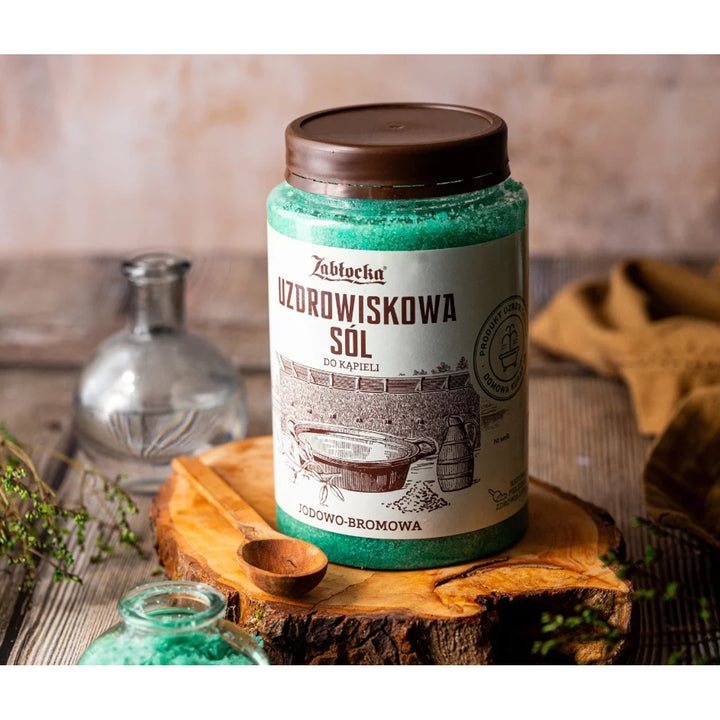 Sel de spa Zablocka, iode-brome, pour les bains, 1.2kg