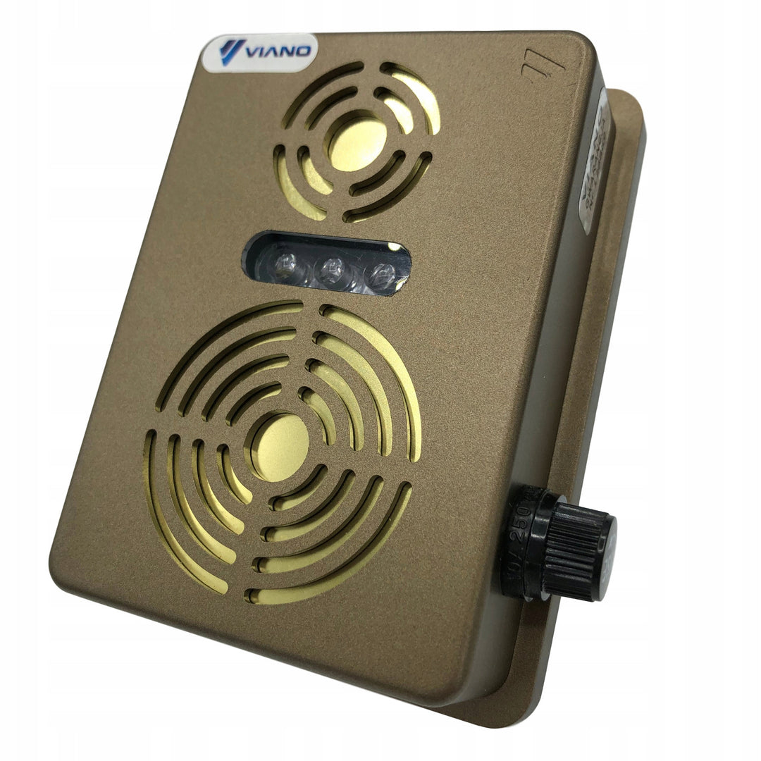 Rongeur, martre, souris, répulsif Viano, générateur d'ultrasons, radar, deux haut-parleurs, Duo Gold