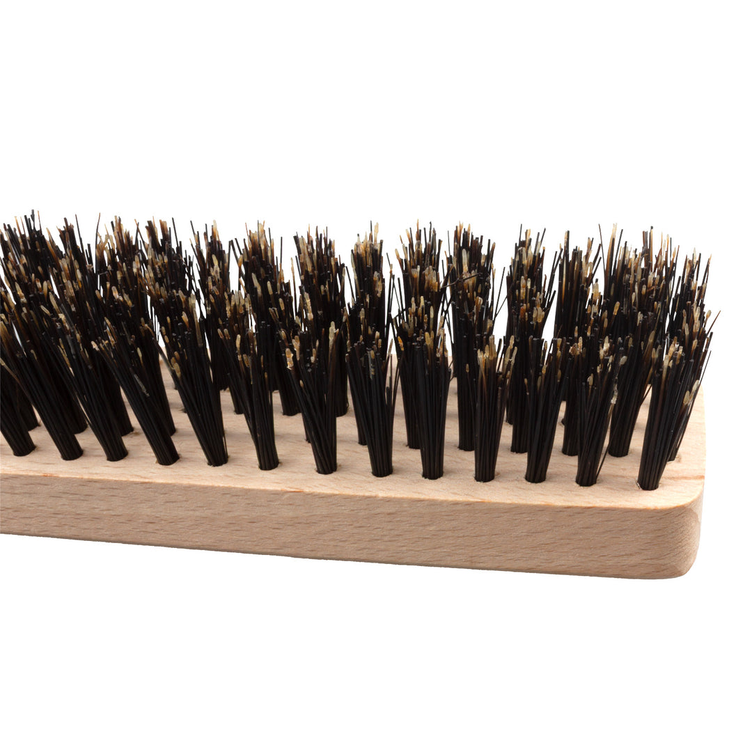 Brosse à cheveux avec manche 100% poils de sanglier, cadre en bois