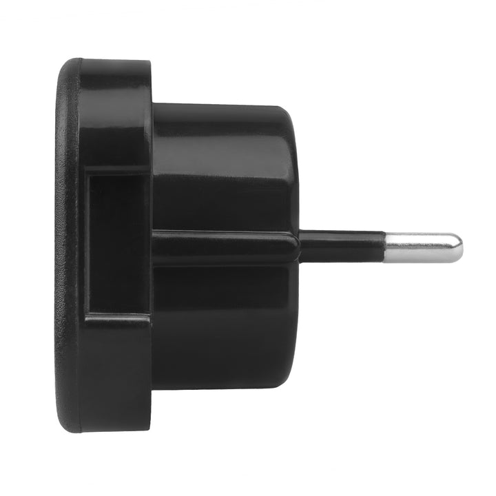 Adaptateur Maclean UK socket vers EU plug, noir, MCE72, 2 pièces