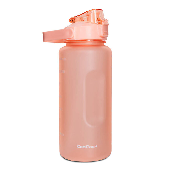 Bouteille Coolpack, 2 000 ml, PETG, couleur pêche pastel, Cancan Z25028