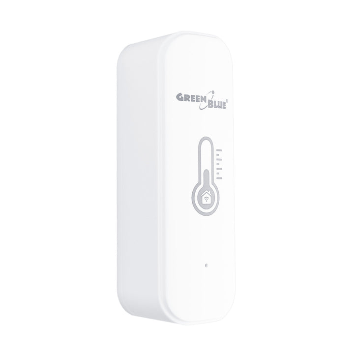 Capteur de température et d'humidité WiFi GreenBlue, compatible Android/iOS/Alexa/Google Home, 3,0 V CC, LR03 x 2, GB737