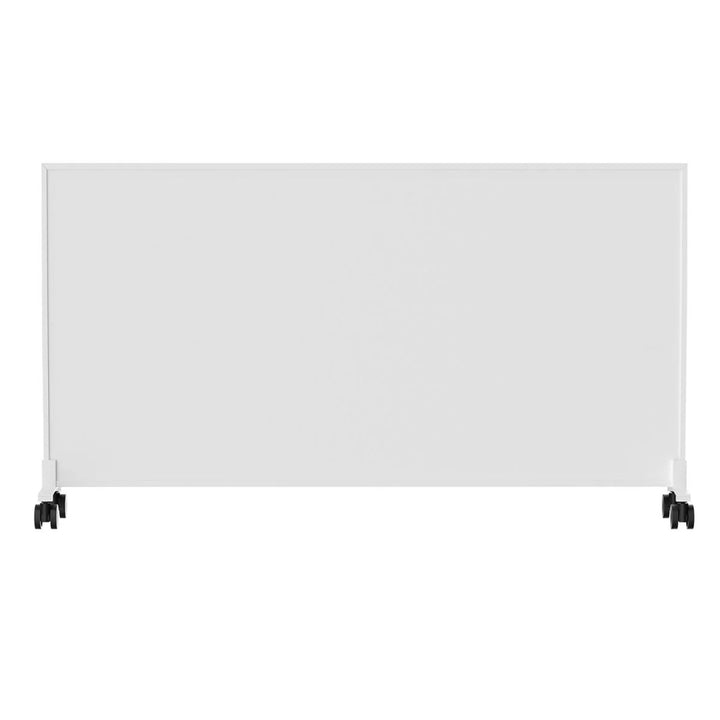 Radiateur infrarouge Cronos, 800 W, idéal pour les personnes allergiques, surface mate, ultrafin, thermostat intégré et commande à distance par téléphone ou télécommande, Carbon P800 TWP