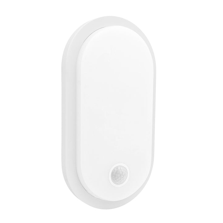 Lampe LED avec détecteur de mouvement Maclean, capteur PIR, blanche, 10 W/15 W/18 W, IP65, couleur réglable 3 000/4 000/6 000 K, MCE534 W