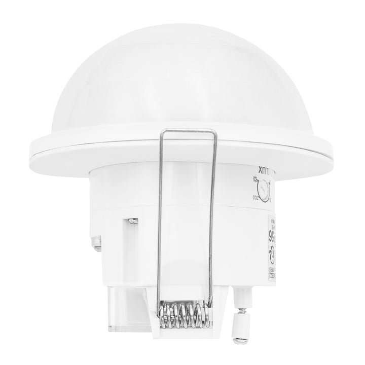 Détecteur de présence PIR Maclean, encastrable, portée 10 x 40 m, 1 000 W/2 000 W, 220-240 V CA, 50/60 Hz, IP54, MCE822