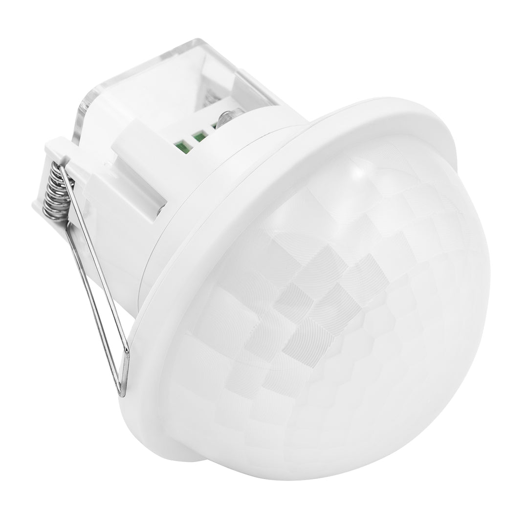 Détecteur de présence PIR Maclean, encastrable, portée 10 x 40 m, 1 000 W/2 000 W, 220-240 V CA, 50/60 Hz, IP54, MCE822