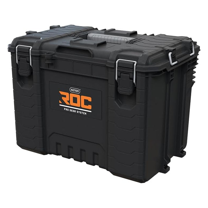 Boîte à outils Keter ROC XL Pro Gear 2.0, capacité de charge 72 kg, poignées Pro Mount, possibilité de suspension au mur, 256980