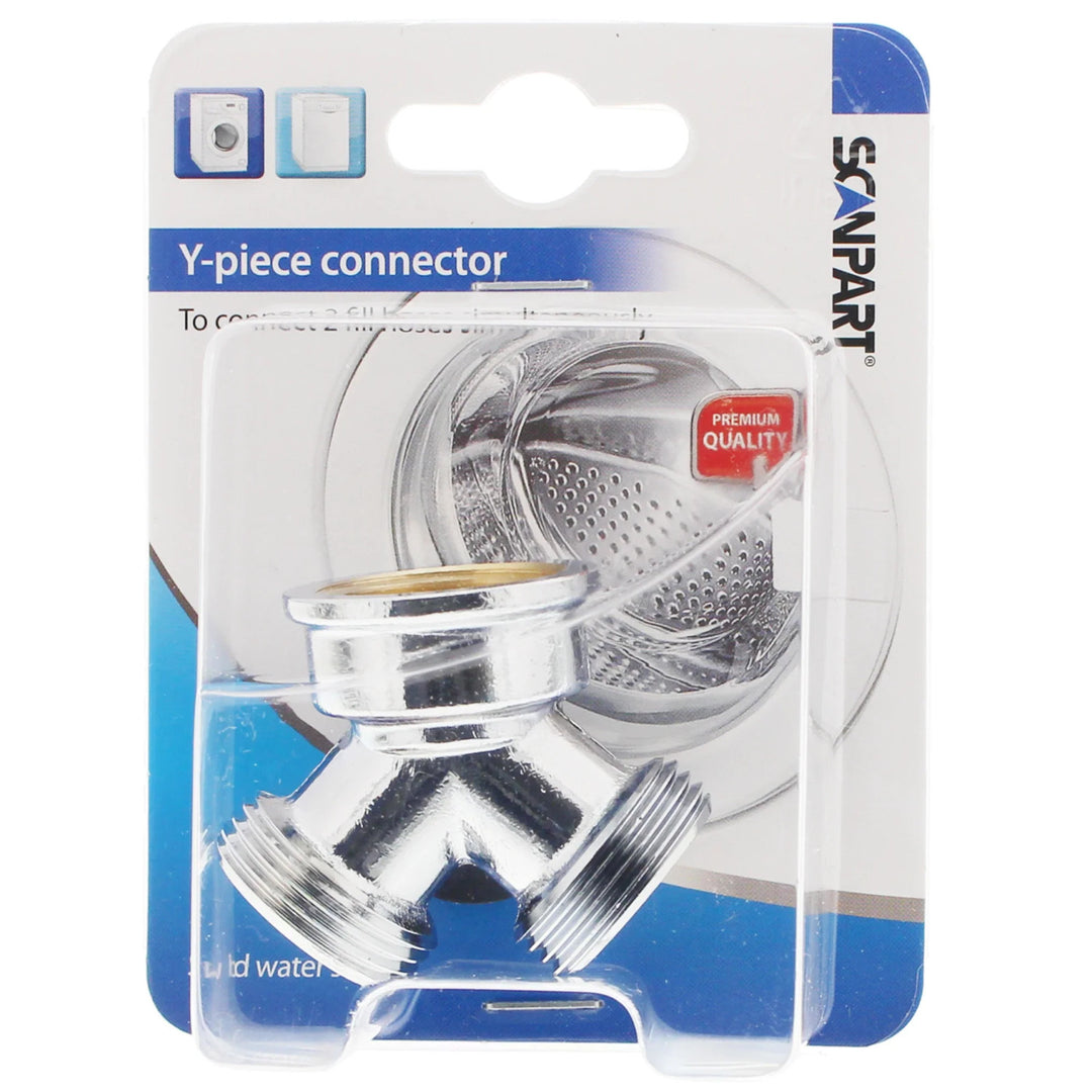 Raccord en T pour tuyau d'alimentation Scanpart - permet de raccorder 2 tuyaux d'alimentation