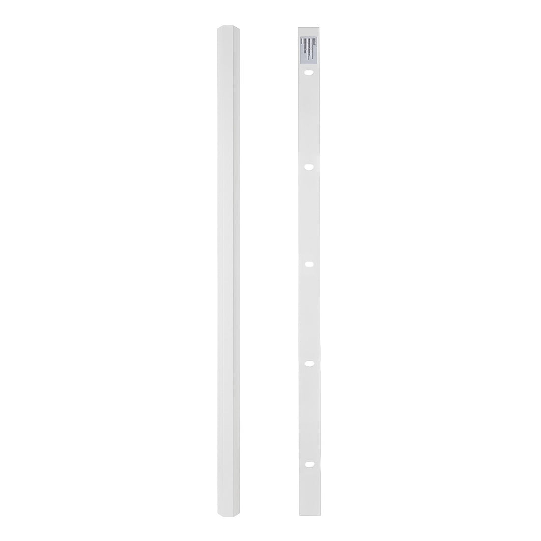 Bande de masquage en aluminium pour câbles Maclean, 33 x 18 x 750 mm, blanche, MCTV-897 W