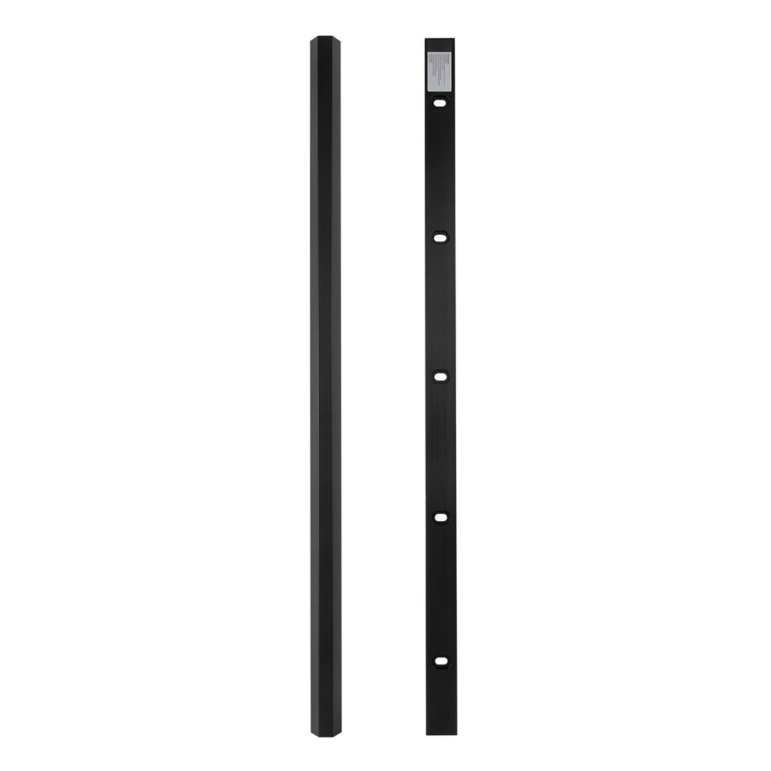 Bande de masquage en aluminium pour câbles Maclean, 33 x 18 x 750 mm, noire, MCTV-897 B