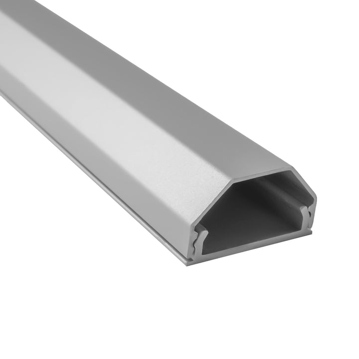 Bande de masquage en aluminium pour câbles Maclean, 33 x 18 x 750 mm, argentée, MCTV-897 S