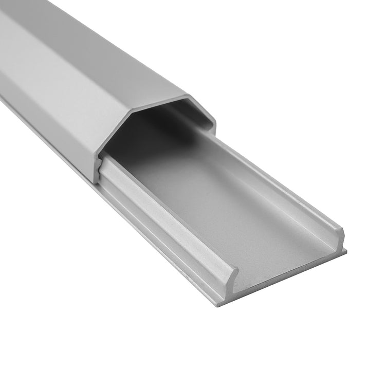 Bande de masquage en aluminium pour câbles Maclean, 33 x 18 x 750 mm, argentée, MCTV-897 S