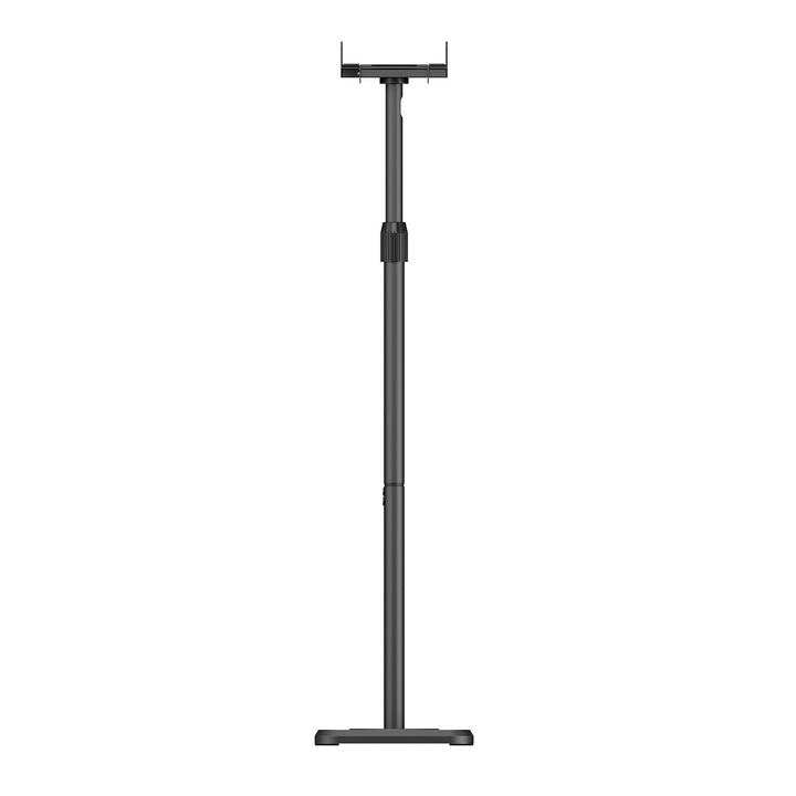 Lot de pieds de sol pour enceintes Maclean, universels, réglables verticalement et horizontalement de +10° à -10°, 5 kg max., MC-916