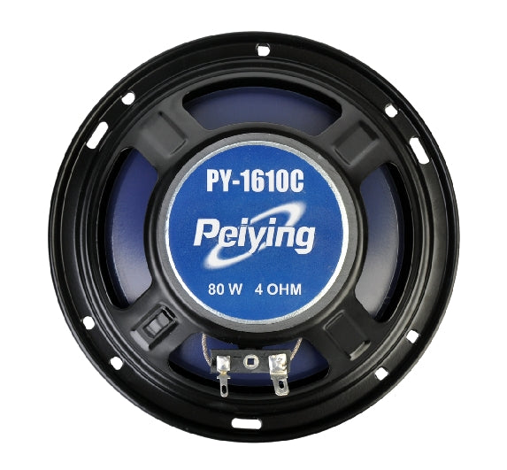 6,4" 80W autoluidsprekers Peiying PY-1610C