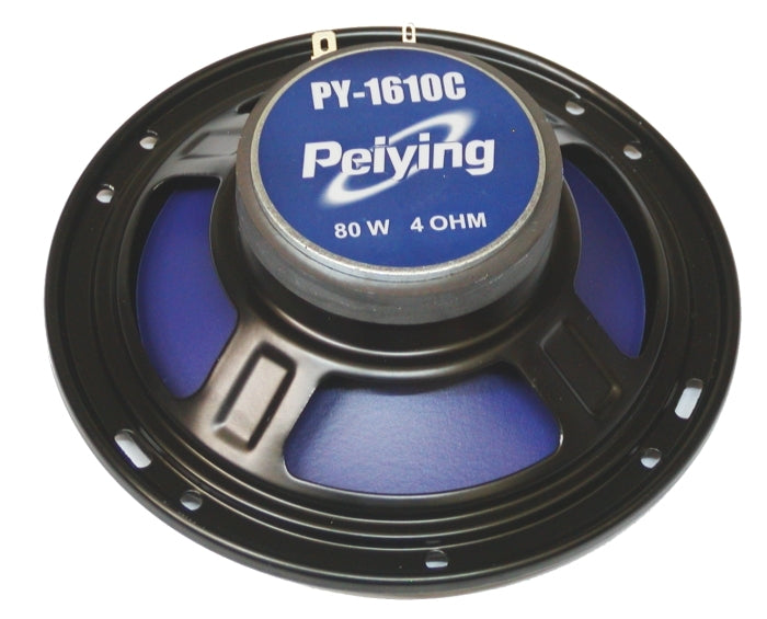 Haut-parleurs de voiture 6.4" 80W Peiying PY-1610C