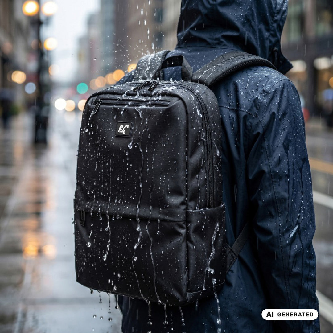 Sac à dos pour ordinateur portable NanoRS, 15,6 pouces, noir, 41 x 29 x 4, imperméable RS202 B