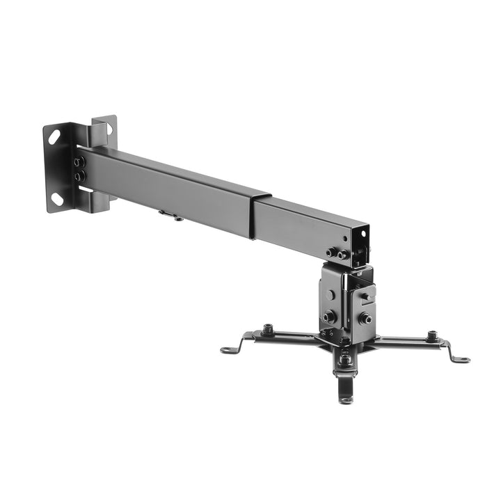 Support / crochet universel pour projecteur Maclean, noir, jusqu'à 20 kg, MC-206 B