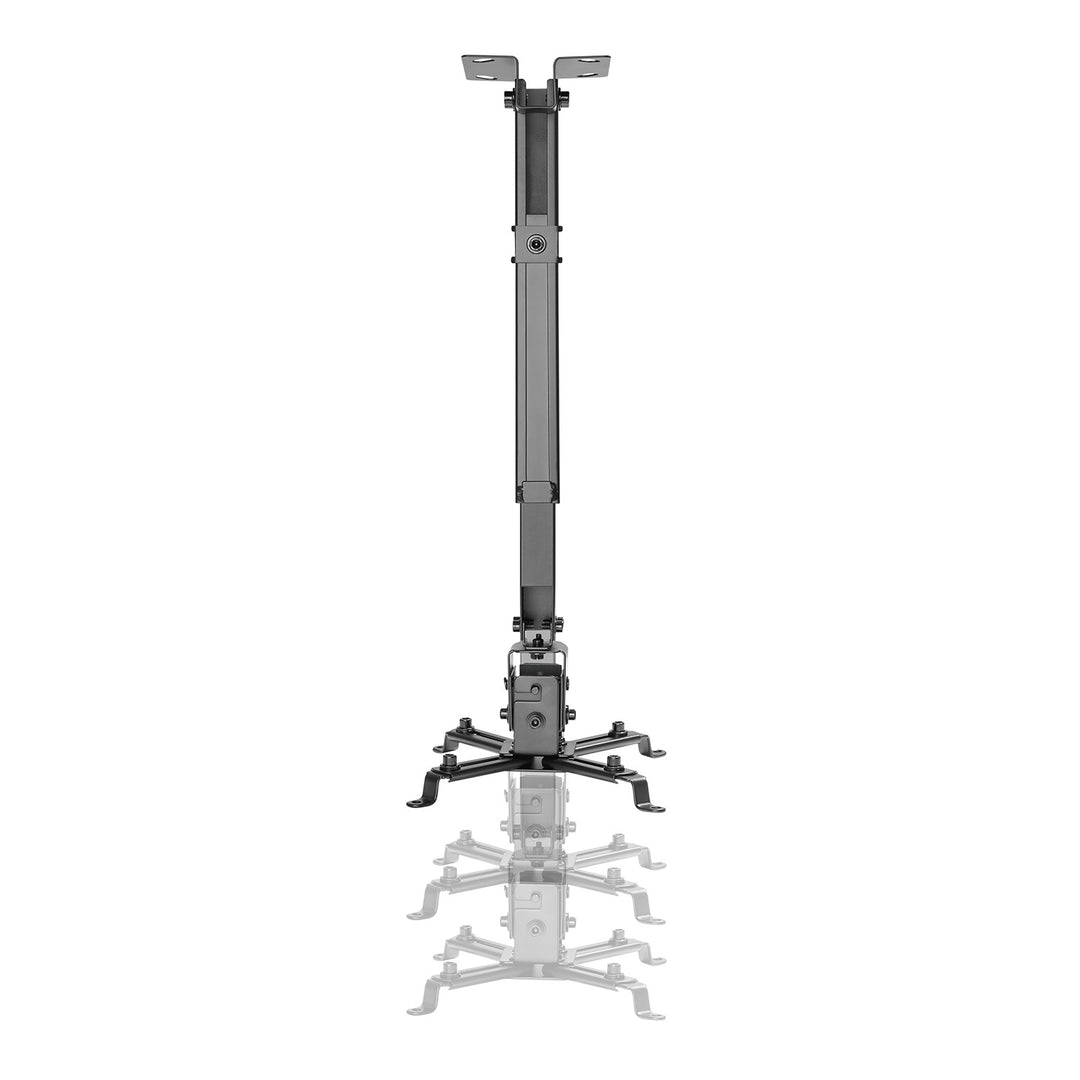 Support / crochet universel pour projecteur Maclean, noir, jusqu'à 20 kg, MC-206 B