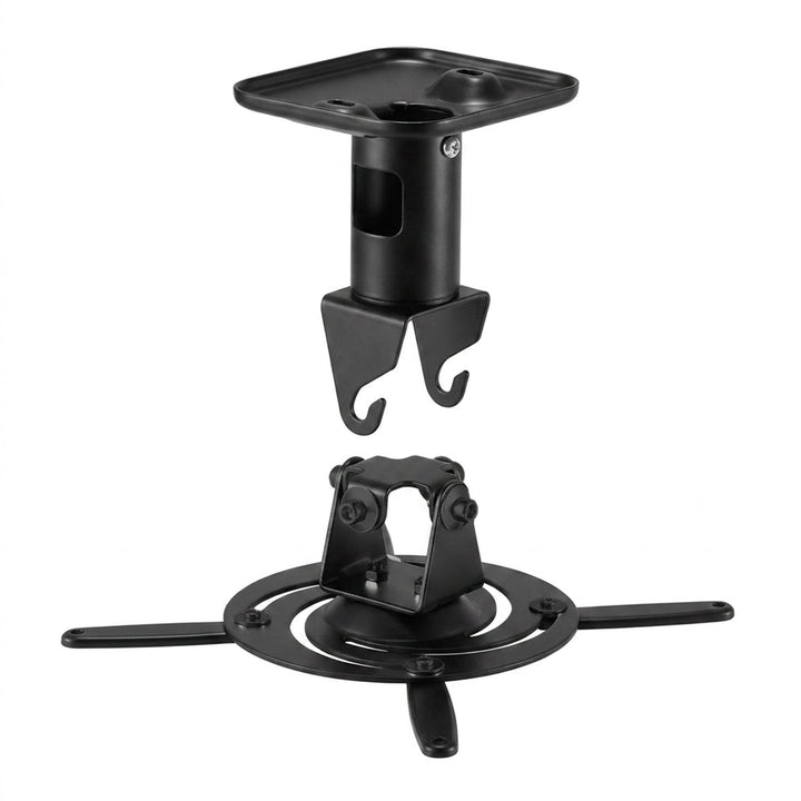 Support / suspension au plafond pour projecteur Maclean, en acier, 180~310 mm, jusqu’à 15 kg, MC-208 B