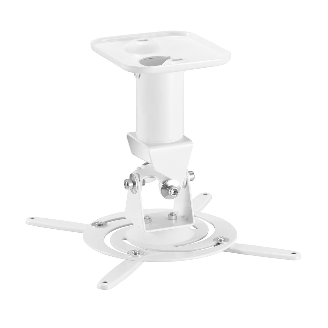 Support / suspension au plafond pour projecteur Maclean, en acier, 180 à 310 mm, jusqu'à 15 kg, MC-208 W