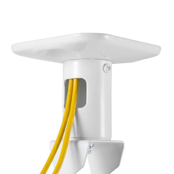Support / suspension au plafond pour projecteur Maclean, en acier, 180 à 310 mm, jusqu'à 15 kg, MC-208 W