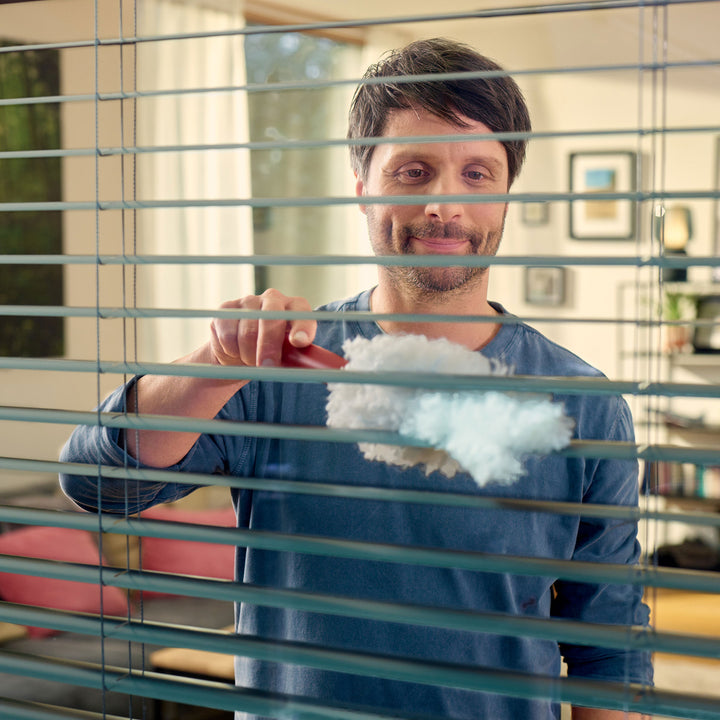 Balayette Vileda Flex&Catch, avec manche court, protection anti-glissement, tête flexible + 10 recharges