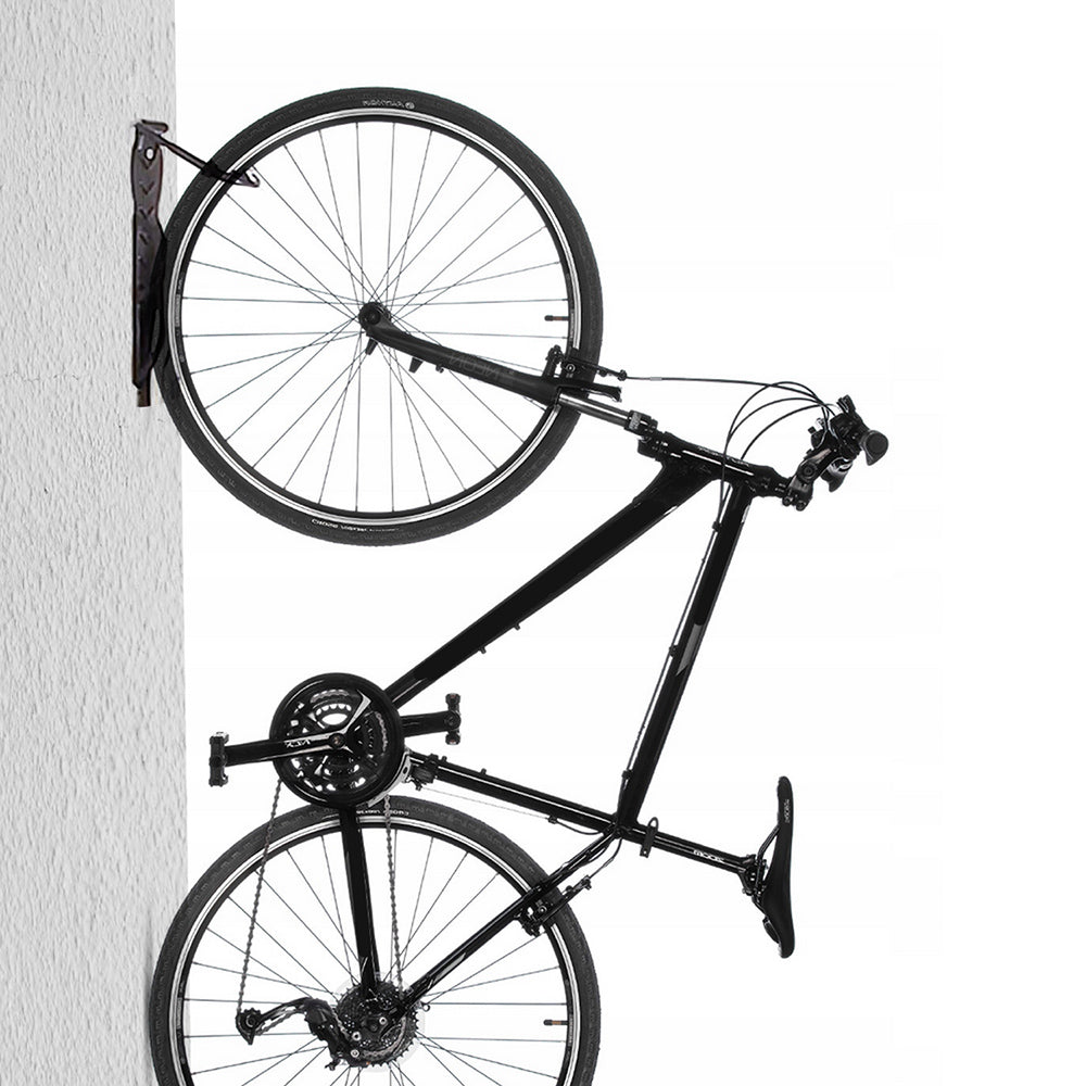 Support / crochet mural pour vélo Maclean, vertical, acier, charge max. 30 kg, MC-432, 3 pièces