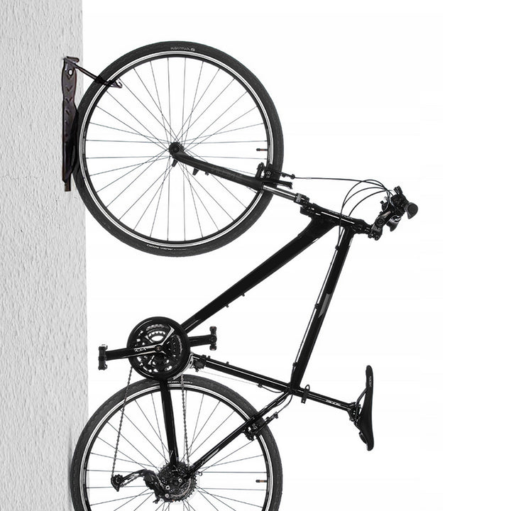 Support / crochet mural pour vélo Maclean, vertical, acier, charge max. 30 kg, MC-432, 3 pièces