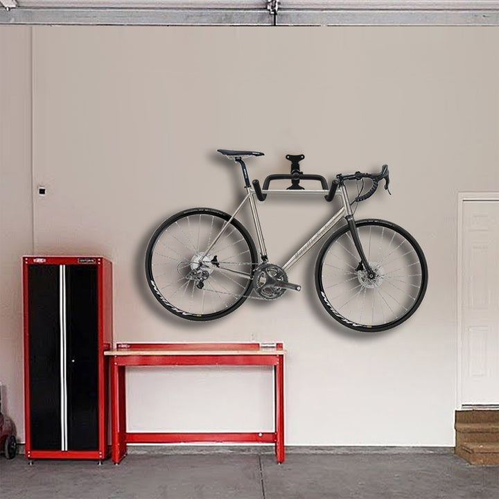 Support / crochet mural pour vélo Maclean, horizontal, acier, charge max. 30 kg, MC-431, 3 pièces