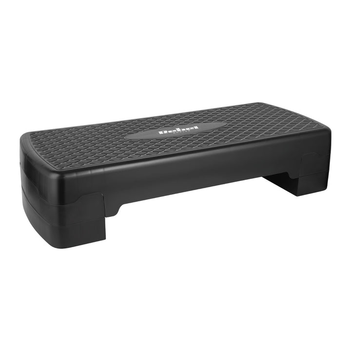 Step pour aérobic et fitness Rebel Active, 3 niveaux, 68 cm, noir, RBA-3227-BK