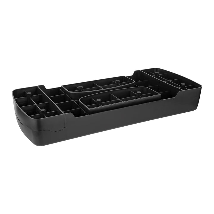Step pour aérobic et fitness Rebel Active, 3 niveaux, 68 cm, noir, RBA-3227-BK