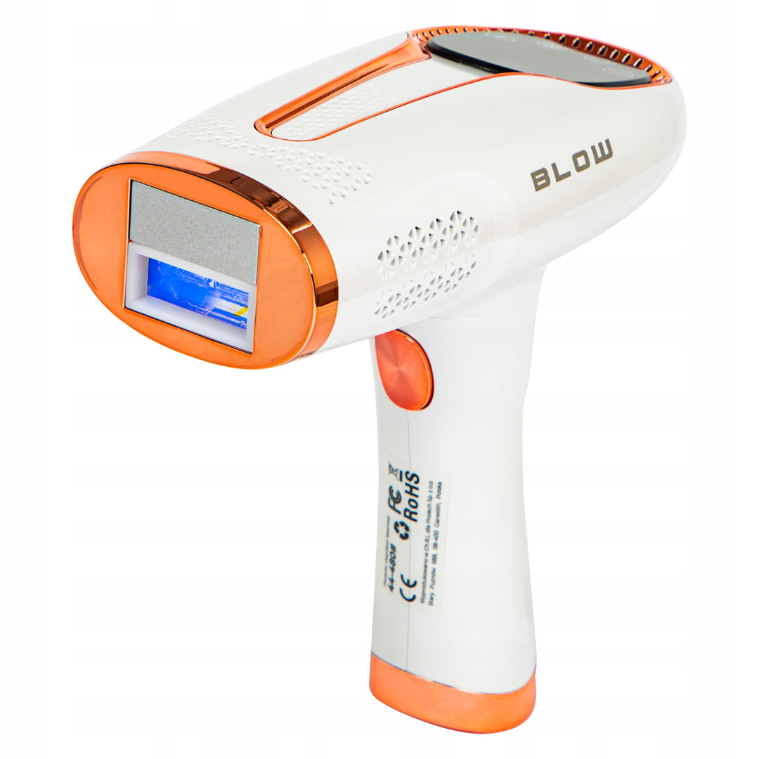 Épilateur à lumière pulsée IPL Blow, fonction Ice Cool, 9 niveaux de puissance, filtre UV intégré, mode flash automatique, efficacité longue durée, 44-480#