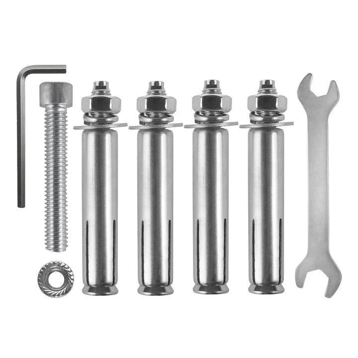 Support mural pour vélos Maclean, horizontal, en acier, charge maximale 30 kg, MC-484, lot de 3