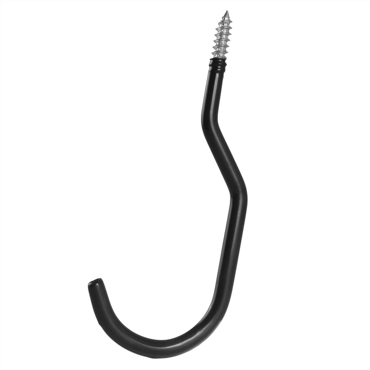 Lot de 4 crochets de plafond Maclean, pour échelle, vélo, tuyau d'arrosage, en acier, charge maximale de 10 kg par crochet, MC-485