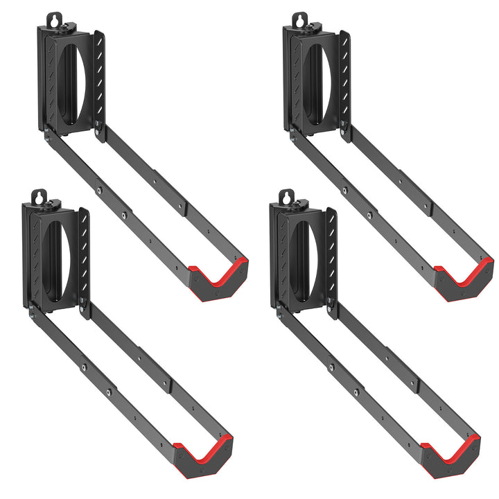 Support mural pour vélos Maclean, charge max. 35 kg, MC-498, lot de 4