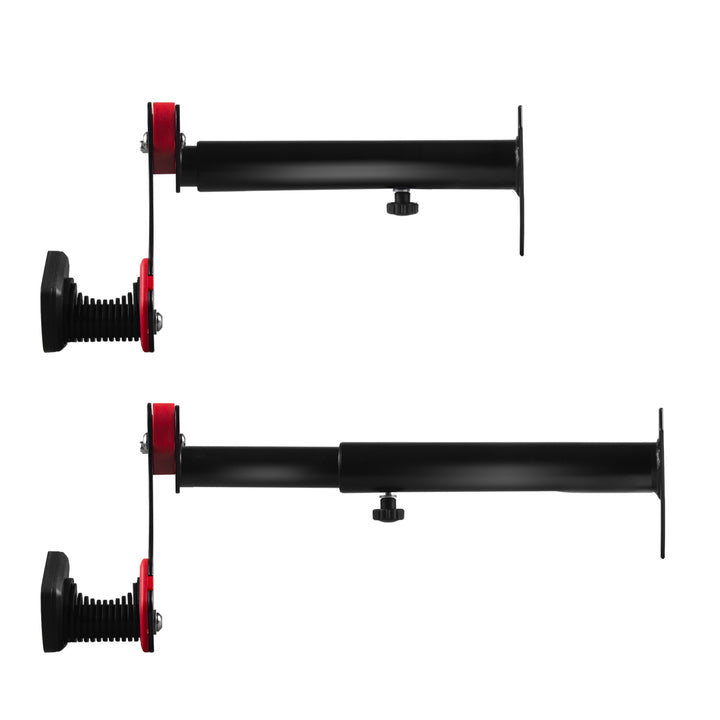Support mural pour vélo Maclean, en acier, charge maximale 30 kg, MC-449, lot de 4