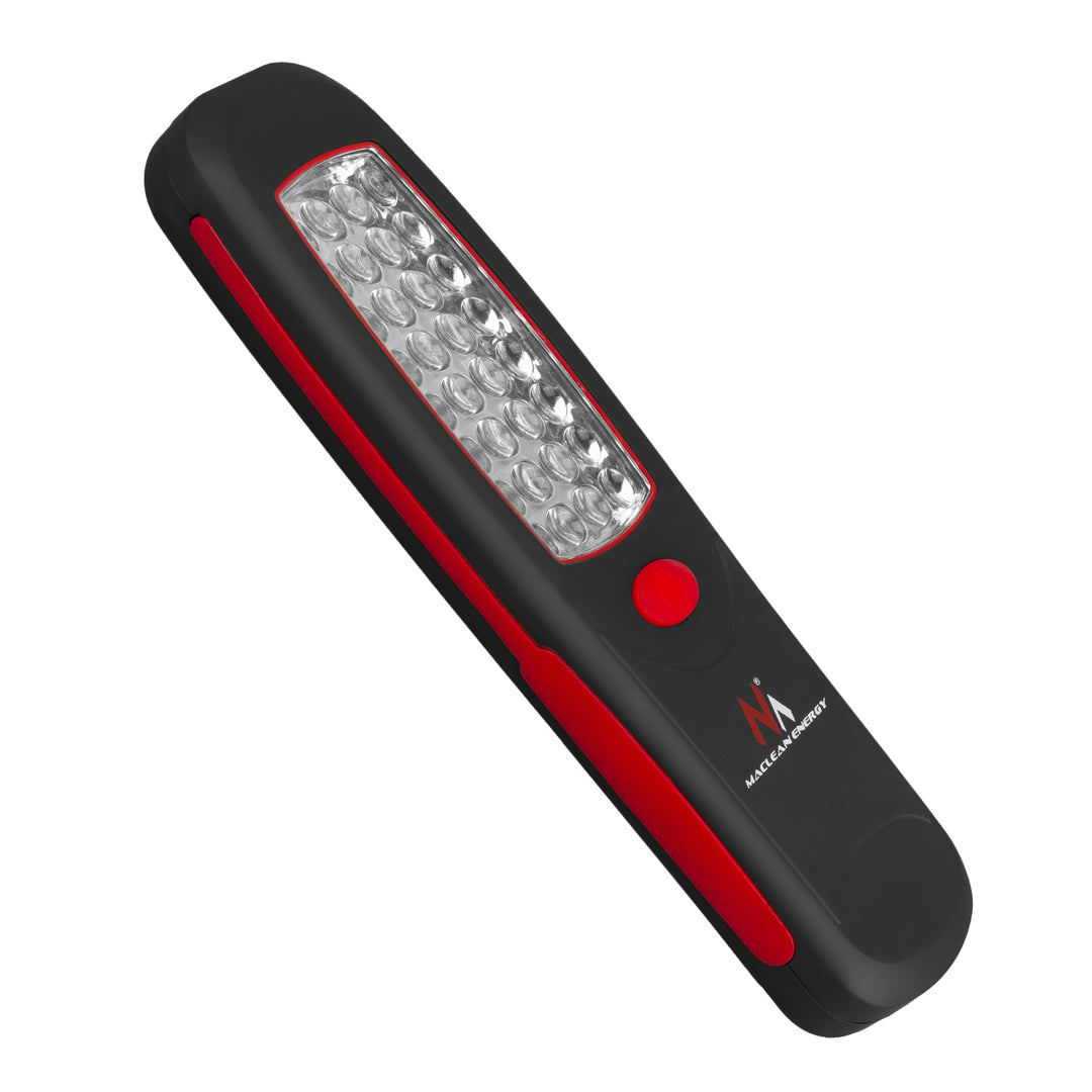 2 lampes d'atelier Maclean à 24 LED, aimant, crochet, MCE03 + 6 piles R-06 R06 AA LR06 1,5 V VARTA Longlife Power