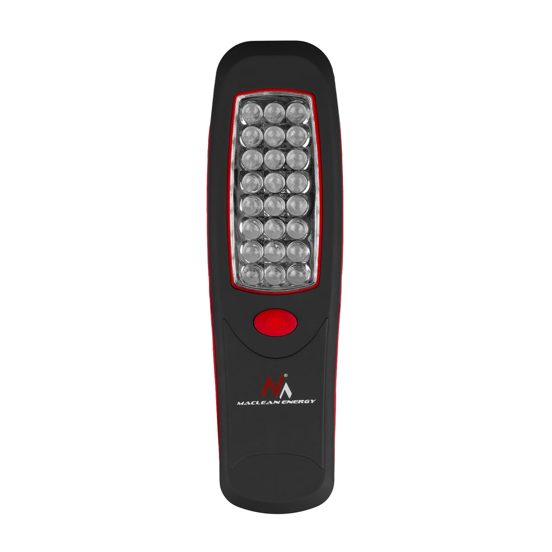 2 lampes d'atelier Maclean à 24 LED, aimant, crochet, MCE03 + 6 piles R-06 R06 AA LR06 1,5 V VARTA Longlife Power