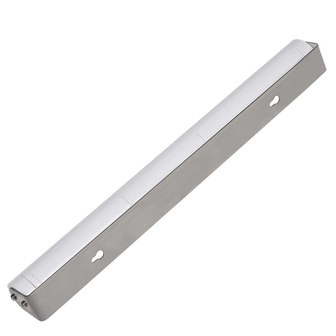 2 lampes LED Maclean pour cuisine, à fixer sous les placards, 9 LED SMD, à piles, capteur PIR marche/arrêt, MCE166 + 6 piles R-06 R06 AA LR06 1,5 V VARTA Longlife Power