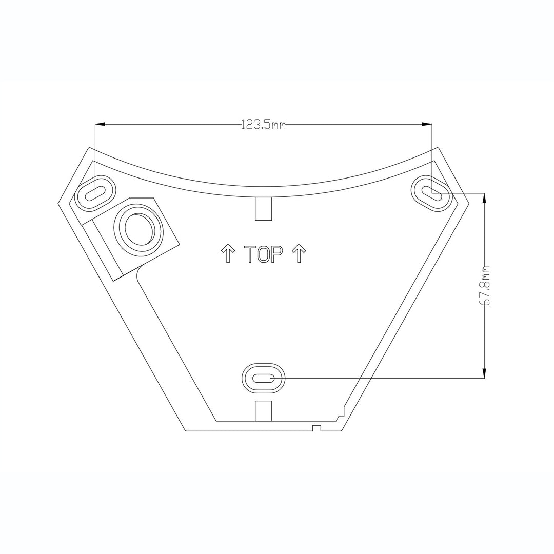 Lampe LED avec détecteur de mouvement Maclean, détecteur de mouvement infrarouge, couleur grise, 10 W, IP54, 800 lm, MCE290 GR, 4 pièces