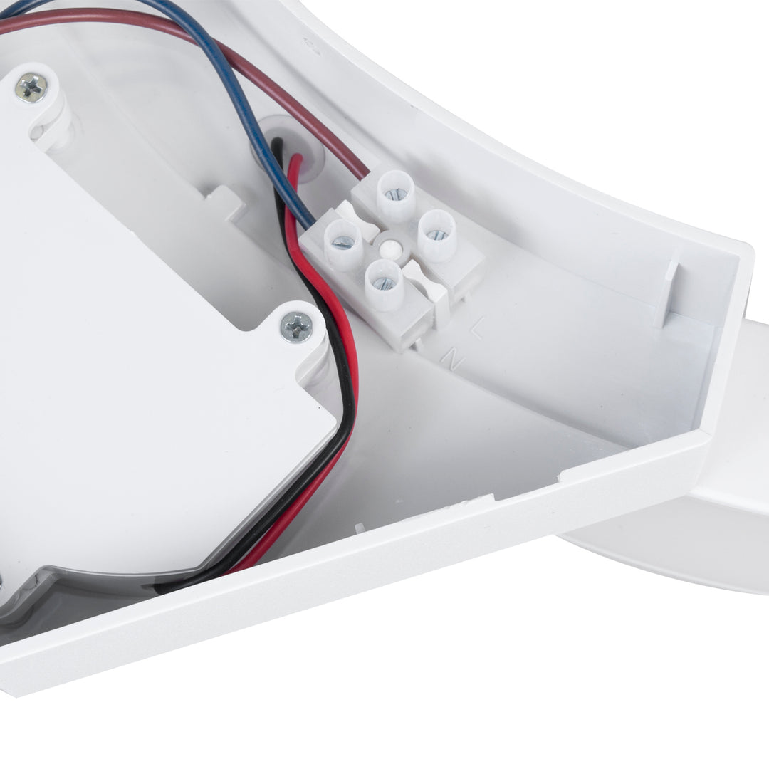 Lampe LED avec détecteur de mouvement Maclean, capteur PIR, couleur blanche, 10 W, IP54, 800 lm, MCE290 W, lot de 4