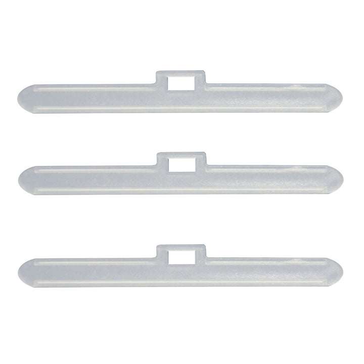 Support supérieur pour lamelles de 127 mm de stores verticaux « Verticali » – 100 pièces