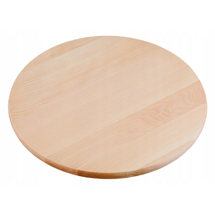Plateau tournant Practic, pour servir des amuse-bouches ou des pizzas, en bois de hêtre, diamètre 40 cm, 20090700