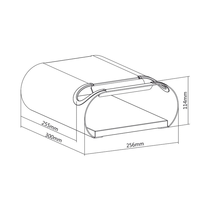 Support mural pour vélo Maclean, charge max. 25 kg, MC-466, lot de 2