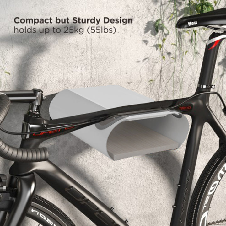 Support mural pour vélo Maclean, charge max. 25 kg, MC-466, lot de 3