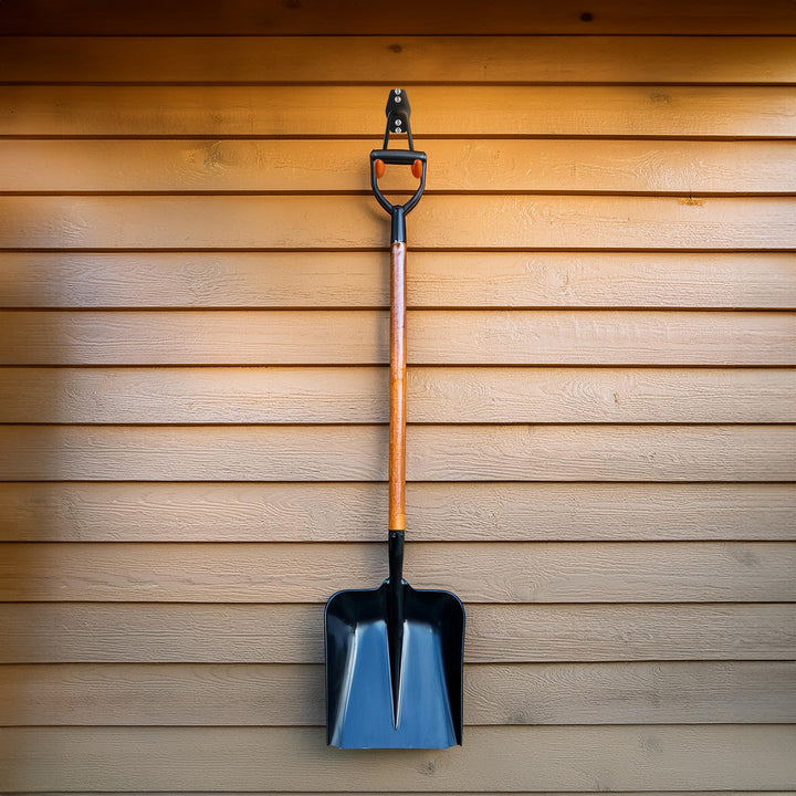 Support mural / crochet de rangement pour garage Maclean, pour pneus, outils de jardinage, échelle, tuyaux, vélo, charge max. 50 kg, MC-443, lot de 4