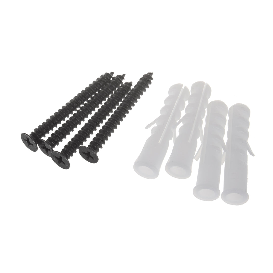Lot de 4 supports muraux Maclean, pour outils, roues, échelle, vélo, en acier, charge max. 70 kg, MC-436
