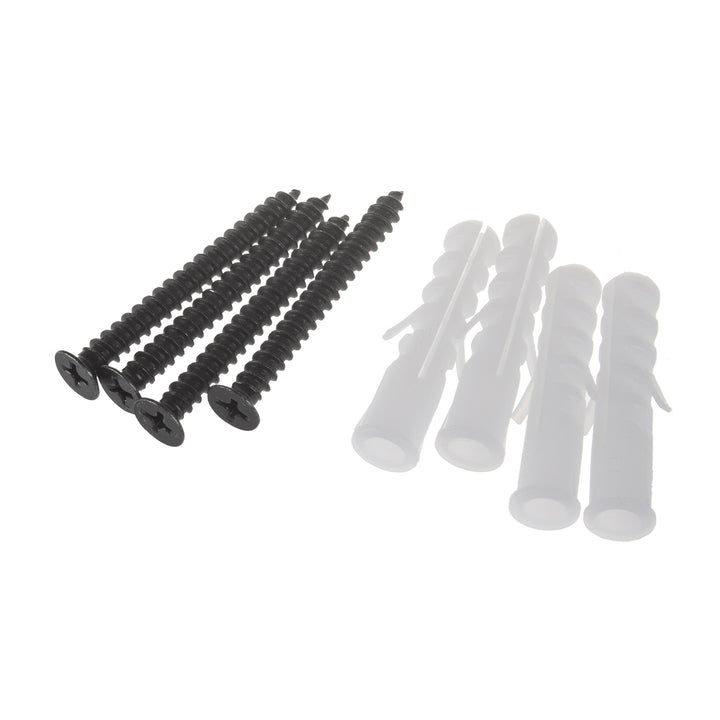 Lot de 4 supports muraux Maclean, pour outils, roues, échelle, vélo, en acier, charge max. 70 kg, MC-436