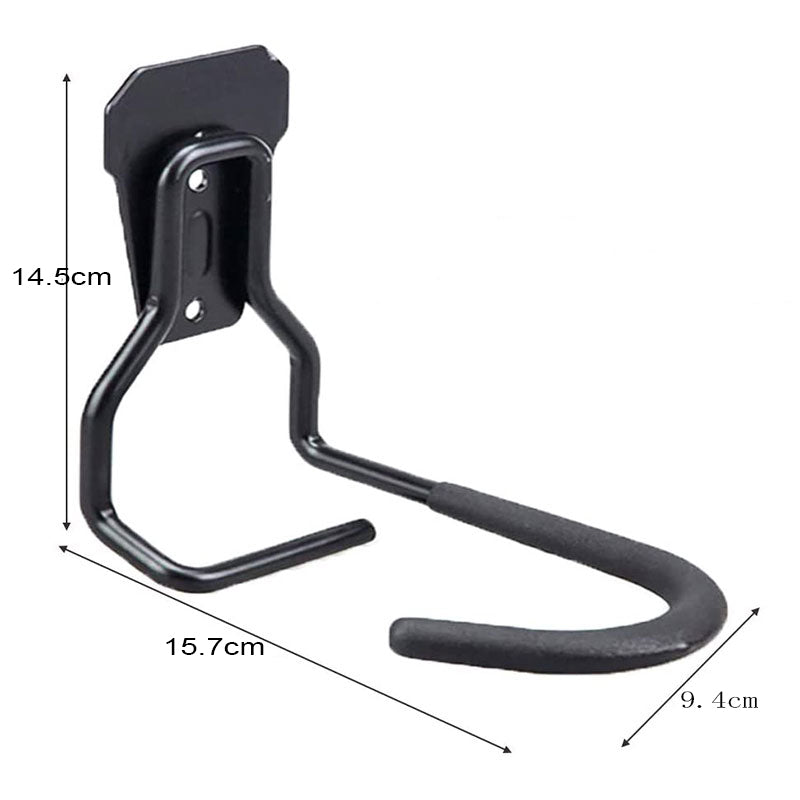 Support mural pour vélos Maclean, vertical, en acier, charge maximale 20 kg, MC-433, lot de 4